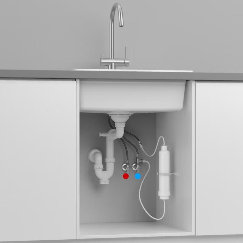 Køkkenarmatur Larima 3-Vejs Guld med Filter