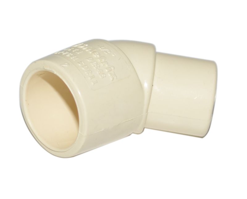 45° nyplokobling USMetrix 3/4" CPVC KW/KZ
