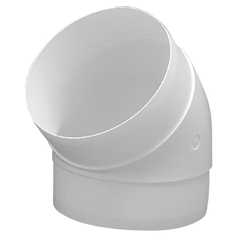 Vents rund bøjning 45 grader Ø 100 mm