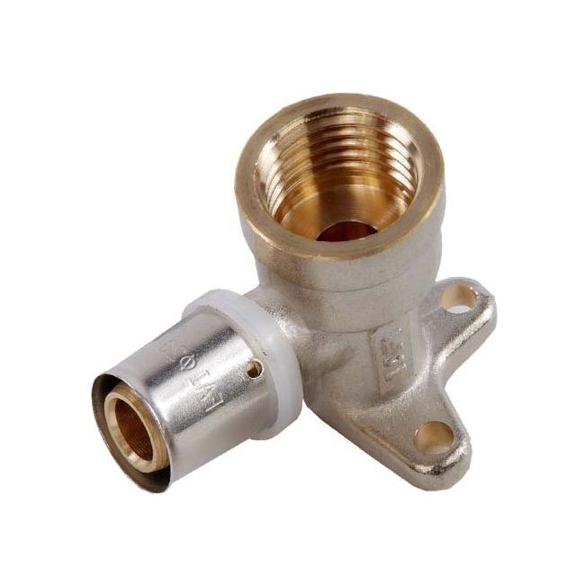 Presfittingsbøjning Idmar Group med indvendig gevind 1/2" x 16 mm