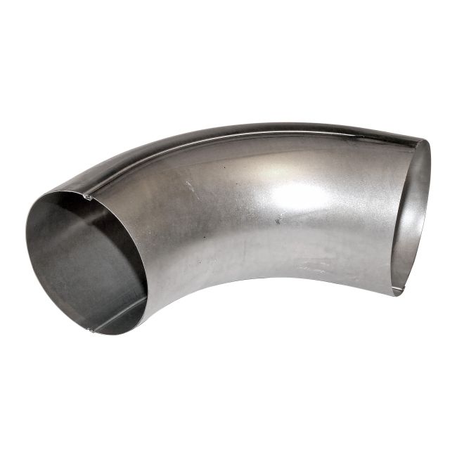 Galvaniseret bøjning til 100 mm rør