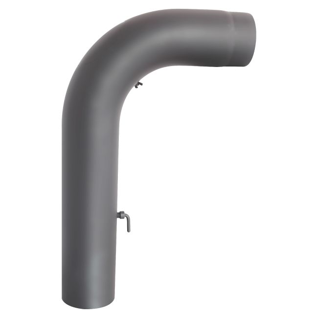 Bøjning Darco 150 x 90 mm med spjæld og inspektionslem