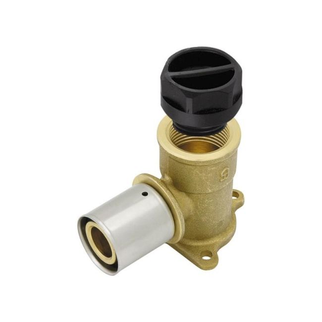 KAN-therm Ultrapress bøjning med ører GW 16 mm x 1/2"