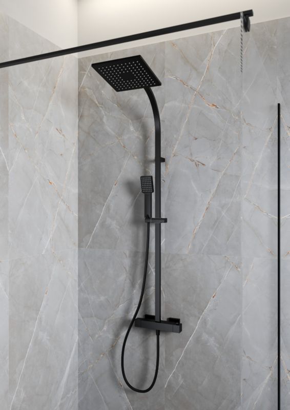 Kever sort brusekolonne