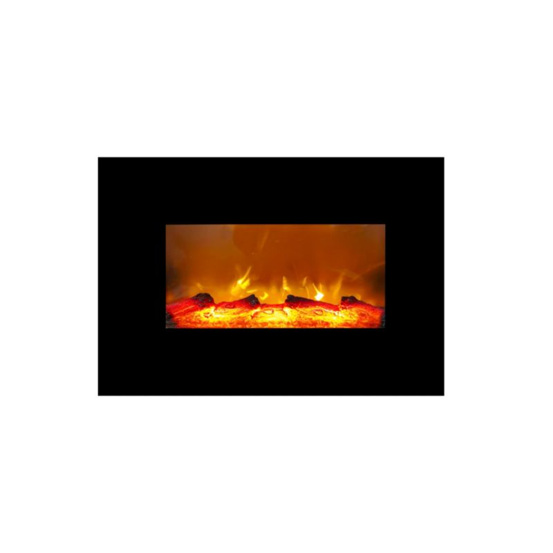 Flad elektrisk pejs 1800 W