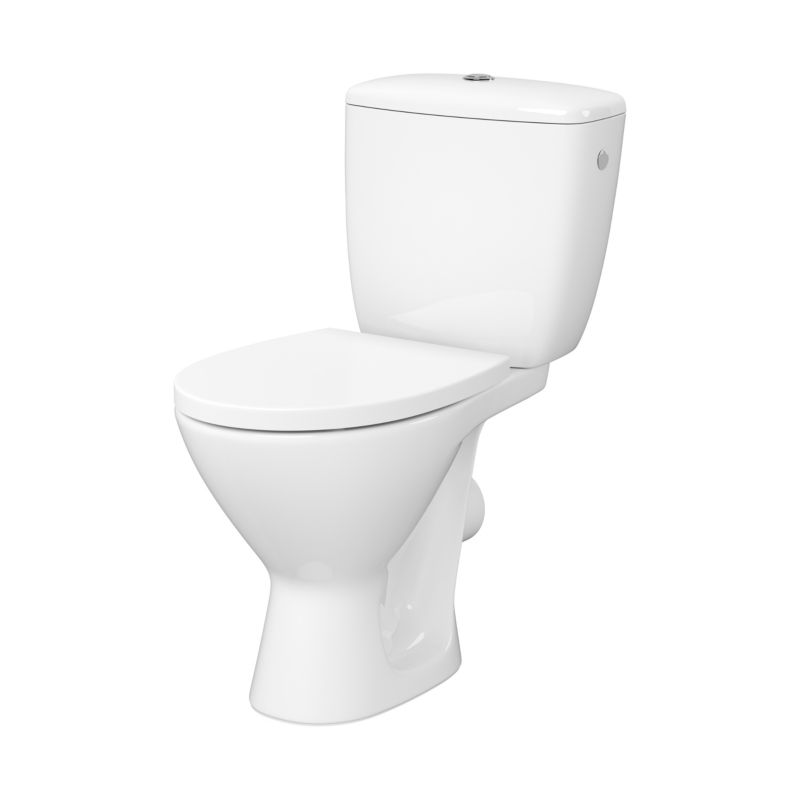 Kompakt Cersanit Dore med polypropylen-sæde og soft-close mekanisme