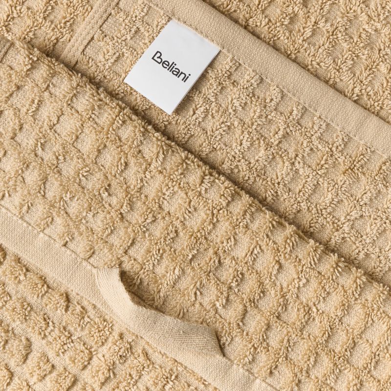 Håndklædesæt 11 Dele Bomuld Beige 500 g/m²