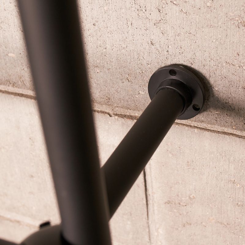 Shop Line monteringsende Ø 25 mm sort