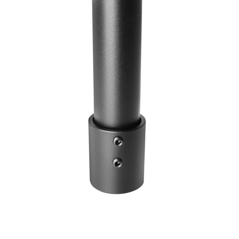 Shop Line monteringsende fi 25 mm harpe mat-sort