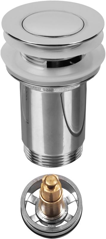 Klik-klak bundprop til Jano håndvaske med overløb og rengøringsfunktion i krom