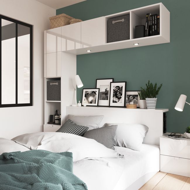 GoodHome Atomia korpus 35 x 37,5 x 75 cm hvid