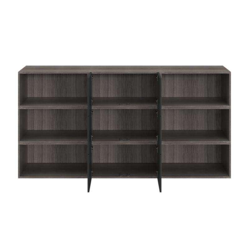 GoodHome Atomia korpus 35 x 37,5 x 75 cm i grå eg