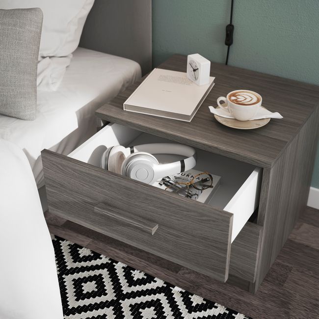 GoodHome Atomia korpus 45 x 37,5 x 50 cm grå eg