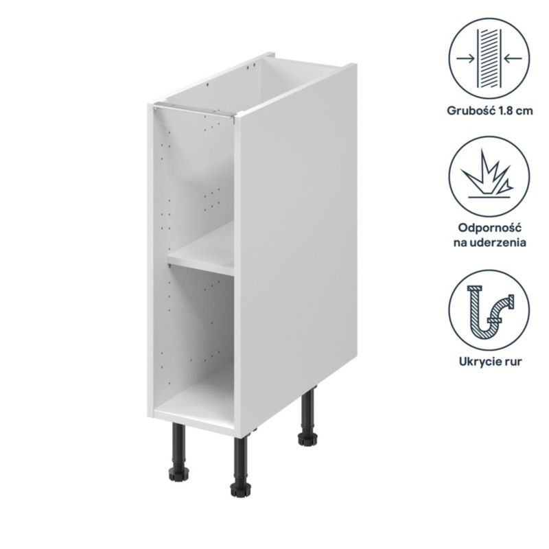 Korpus til nedre køkkenskab GoodHome Caraway 30 cm