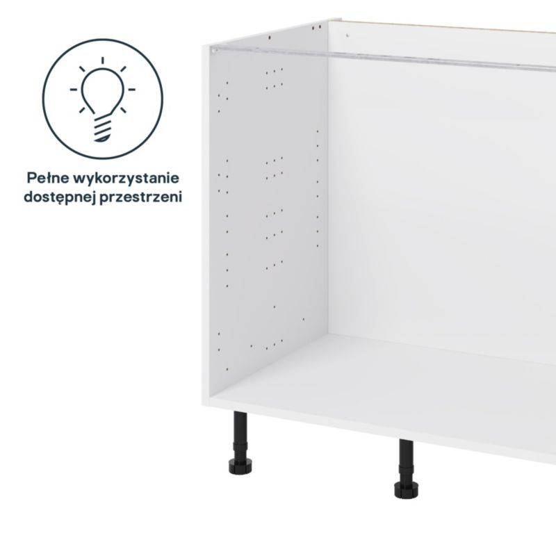 Korpus til nedre køkkenskab GoodHome Caraway 80 cm