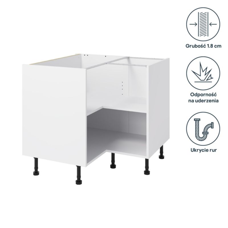 Korpus til hjørnekøkkenskab GoodHome Caraway 93 cm