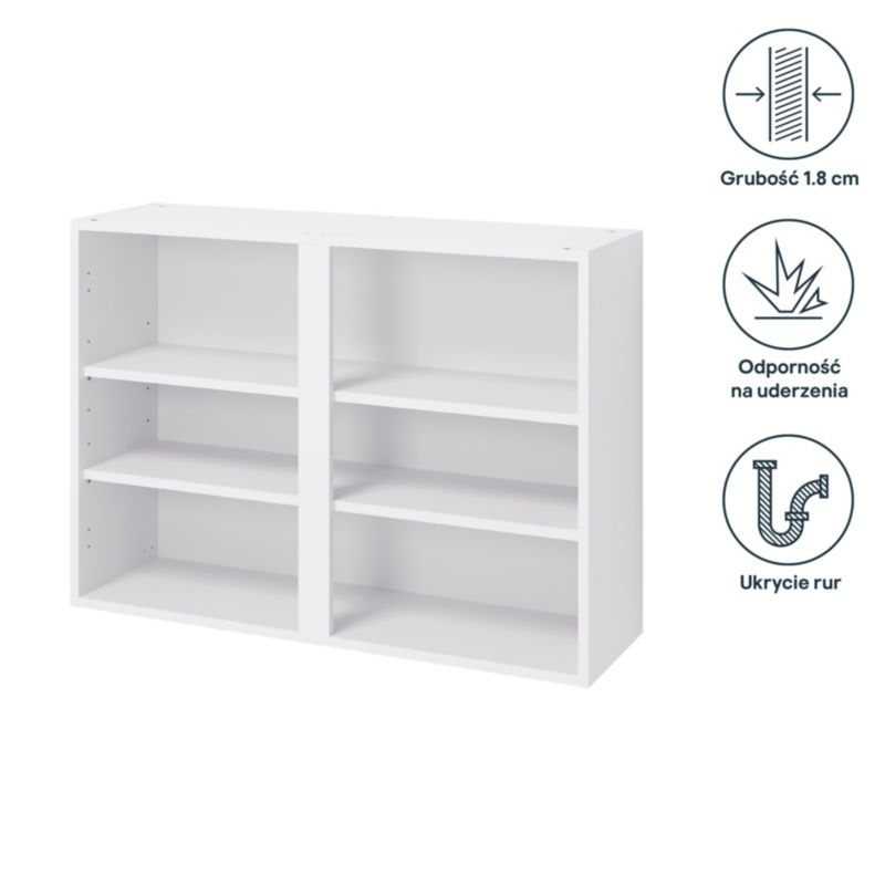 Korpus til vægskab GoodHome Caraway 100 cm