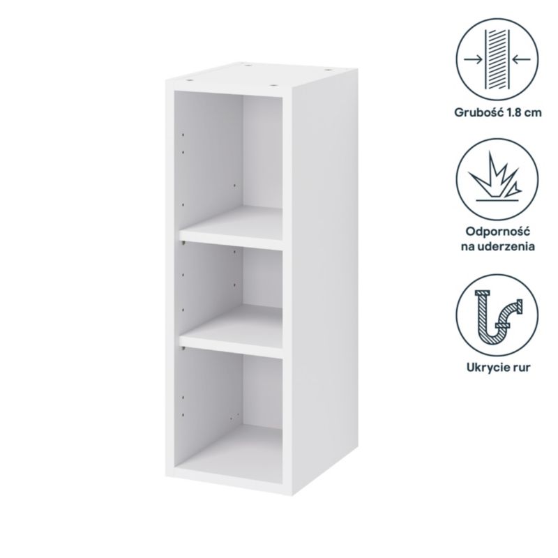 Korpus til vægskab GoodHome Caraway 25 cm