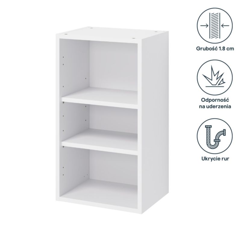 Korpus til vægmonteret køkkenskab GoodHome Caraway 40 cm