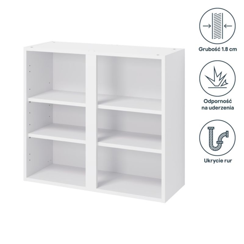 Korpus til vægskab GoodHome Caraway 80 cm