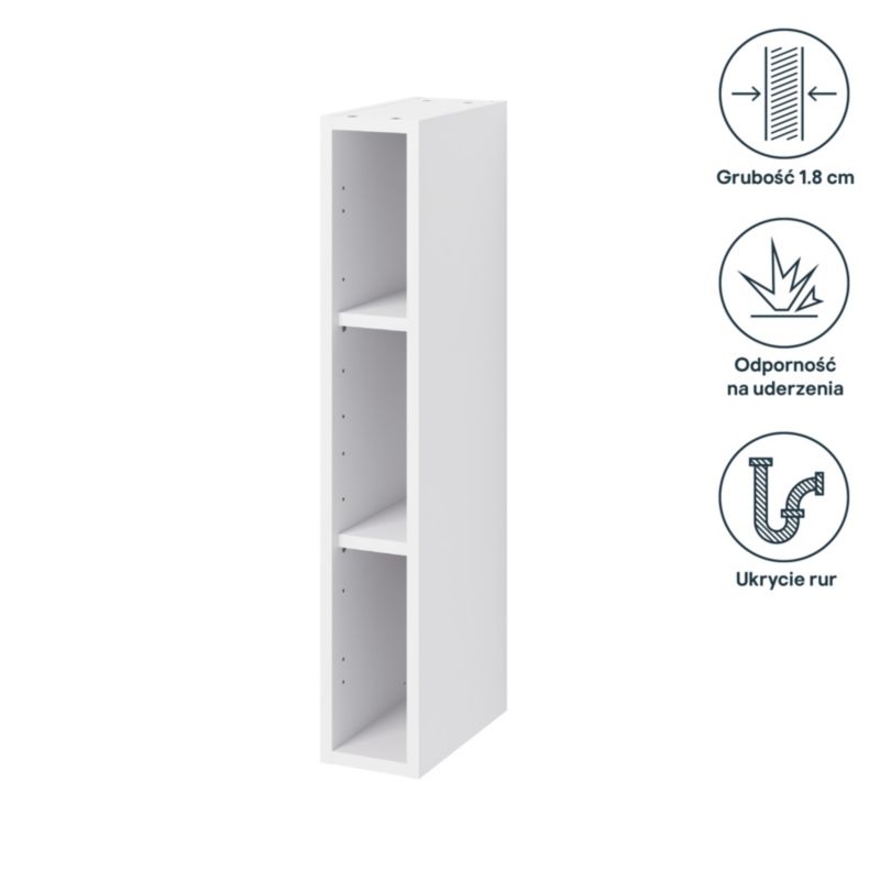 Højskabskorpus til køkkenvæg GoodHome Caraway 15 cm