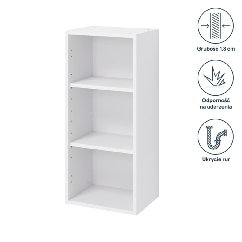 Højskabskorpus til vægmontering GoodHome Caraway 40 cm