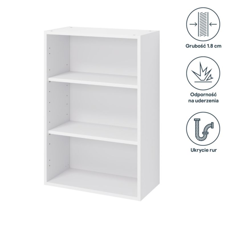 Højskabskorpus til vægmontering GoodHome Caraway 60 cm