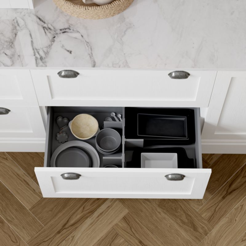 Korpus til dyb skuffe GoodHome Soto 80 cm antracit