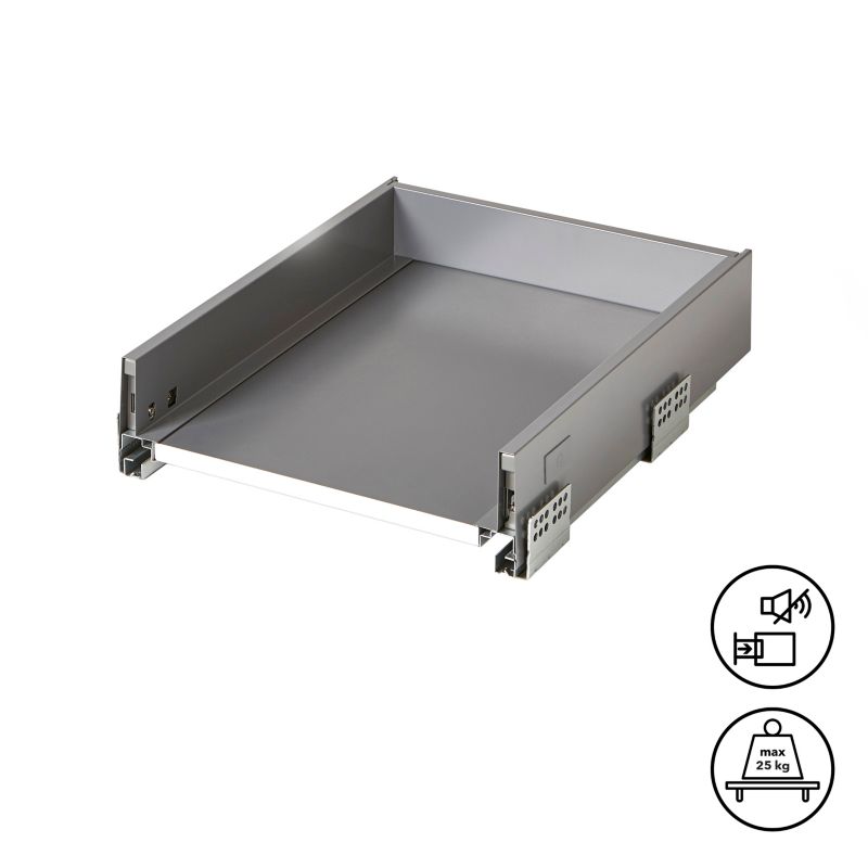 Korpus til skuffe GoodHome Soto 40 cm antracit