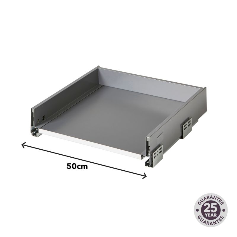 Korpus til skuffe GoodHome Soto 50 cm antracit