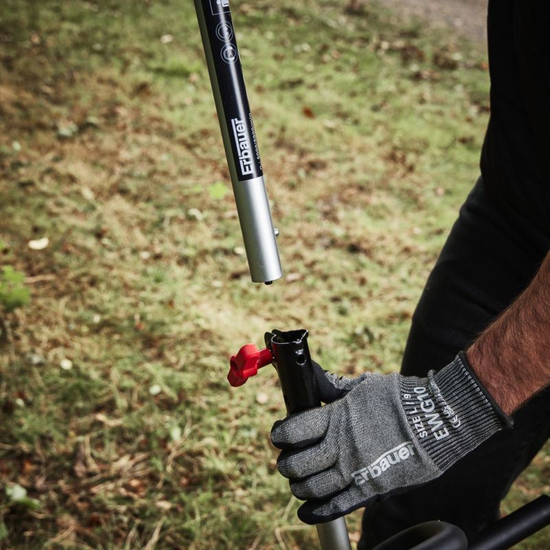 Erbauer 36 V akku-skovl med 38/25 cm klippebredde