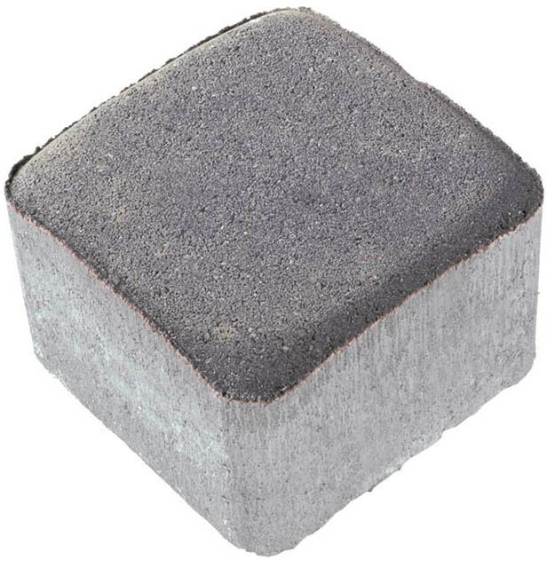 Polbruk Nostalite 6 cm grafitgrå betonfliser