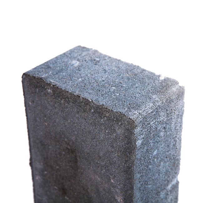 Polbruk rektangulær flise 6 cm grå