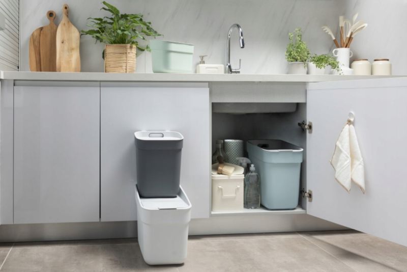 Curver Ready to Collect 10L affaldssorteringsspand i hvid