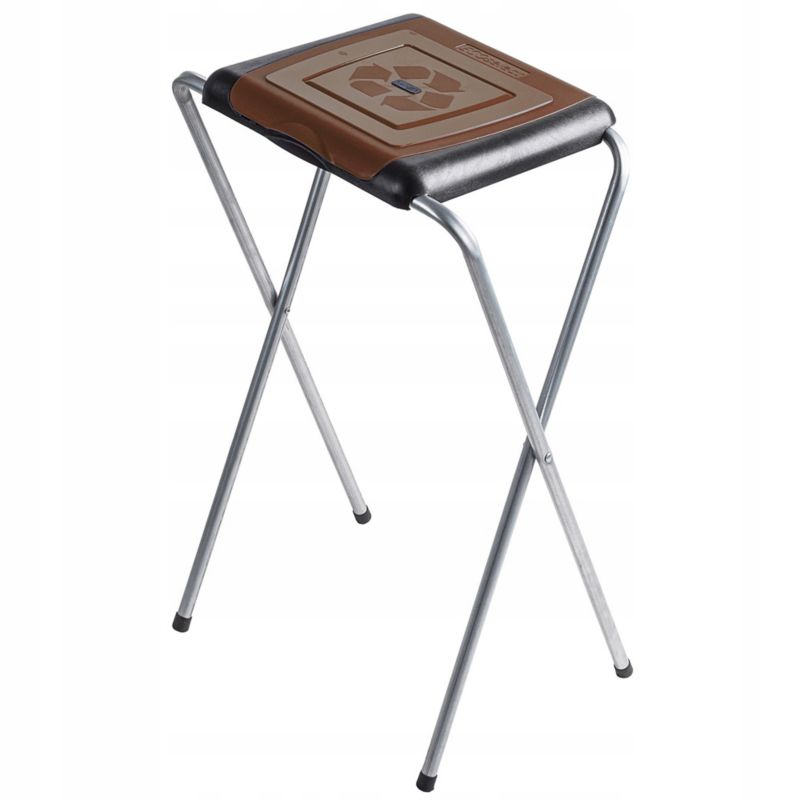 KADAX affaldssorteringsstander med 1 plads til 120L sække og stel