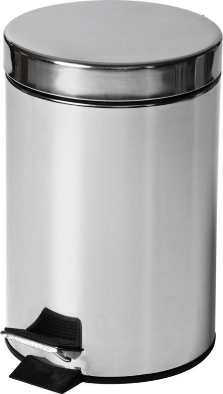 Skraldespand 3 l krom