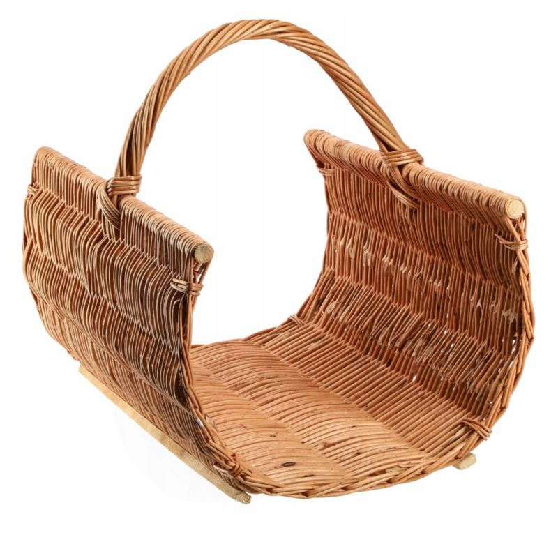 Kadax flettet kurv til brænde – 1 stk.