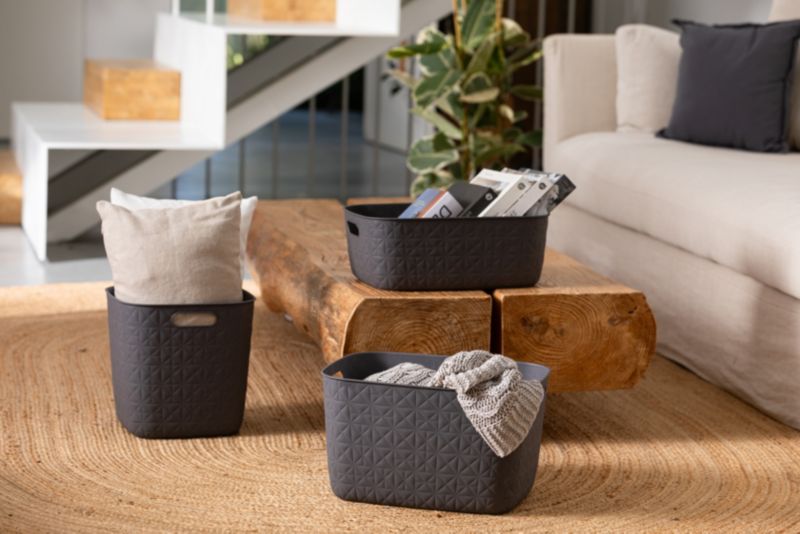 Curver Softex kurv 15 l mørkegrå