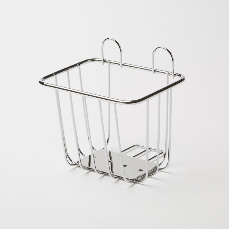 GoodHome Koros dyb kurv lille krom