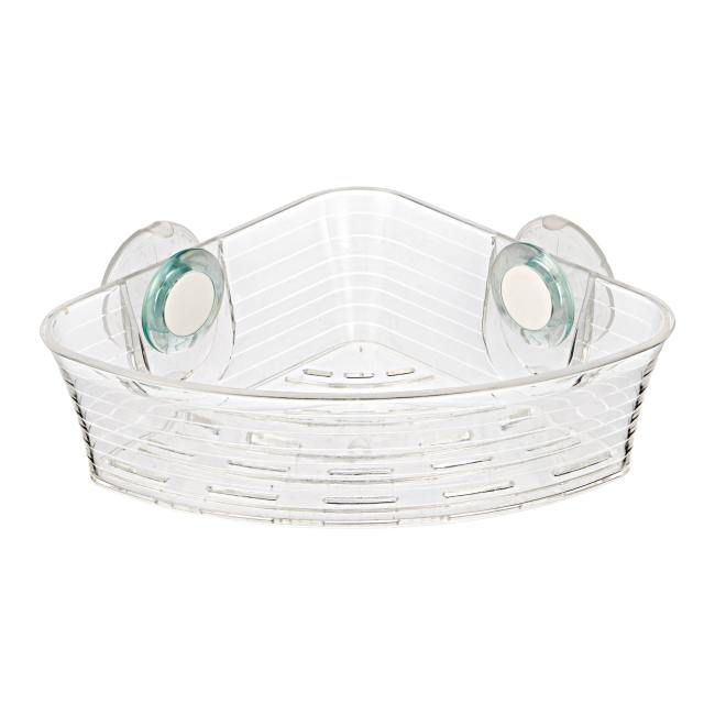 Hjørnekurv Bisk Geco transparent