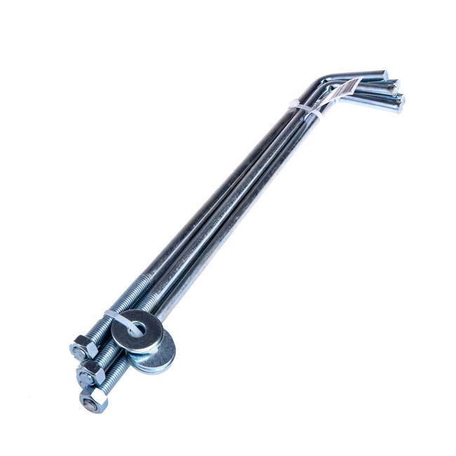 Fundamentsanker type L Simpson Strong-Tie 12 x 400 mm, 5 stk.