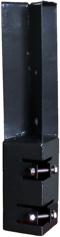 Stålkotve med skruer Blooma 7 x 7 x 38 cm grå