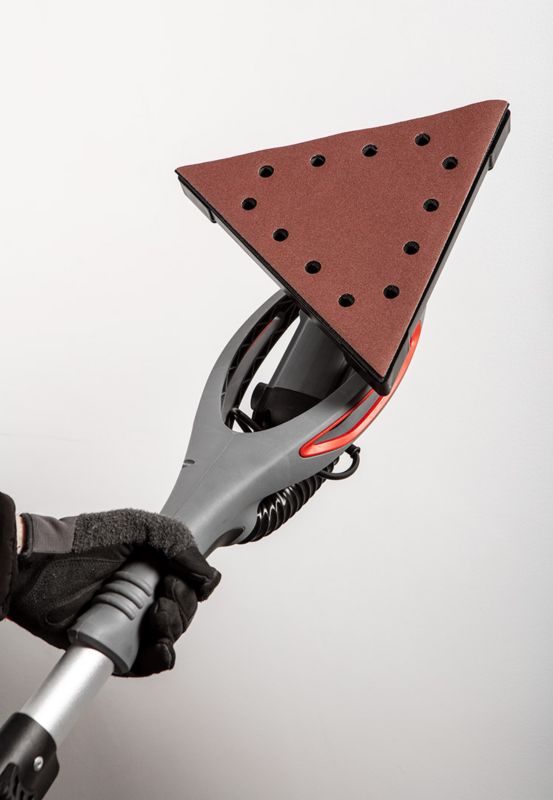 Kroglærred med velcro GRAPHITE 284 x 284 x 284 mm kornstørrelse K120, 5 stk.