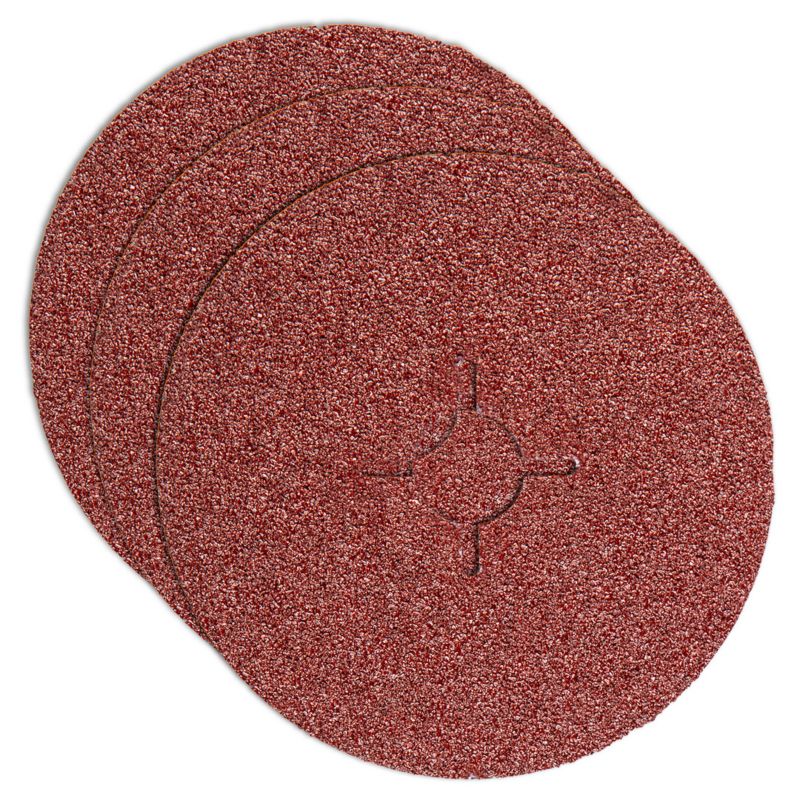 Fiberslibeskiver GRAPHITE 125 mm korn 40, 1 sæt