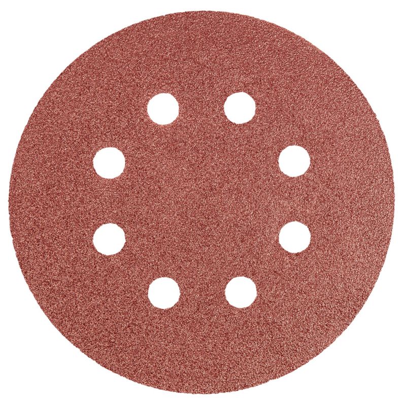 GRAPHITE slibeskiver 125 mm korn K80, 1 sæt