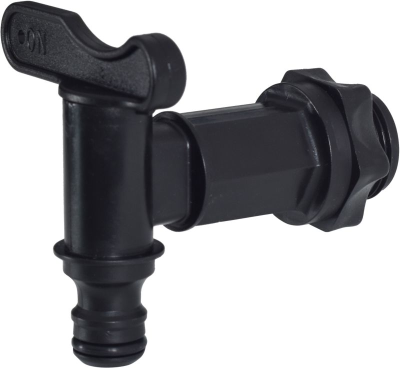 Sort 3/4 BSM hane til beholdere