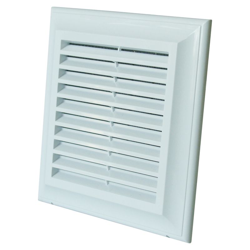 Dekorativ ventilationsrist Blauberg 180 x 180 x 125 mm