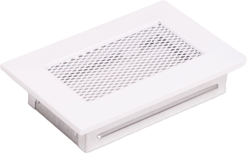 Hvid kaminrist 11 x 17 cm