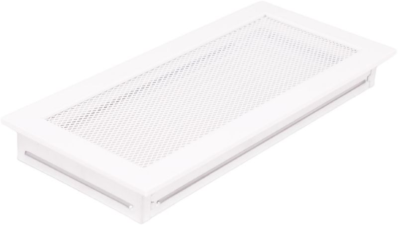 Hvid kaminrist 17 x 37 cm