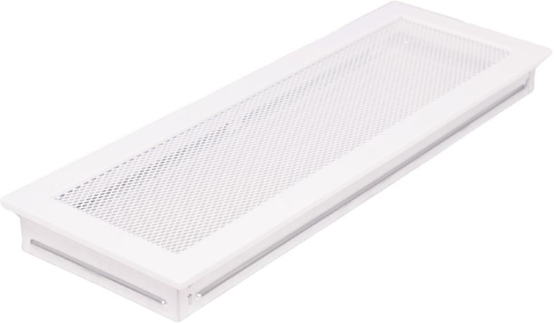 Hvid kaminrist 17 x 49 cm